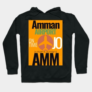 AMM airport code green dot Hoodie